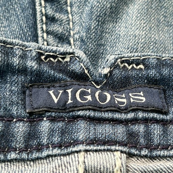 Vigoss Capri Jeans Women's Plus 18 X 21 Chelsea Stretch Denim Mid-rise Casual - Picture 6 of 12